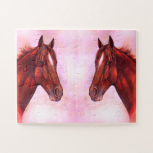 Horses whisper jigsaw puzzle