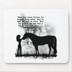 Horses- You Are Loved Mouse Mat