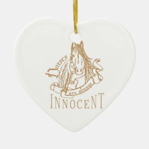 HorsesAreInnocent - Ornament