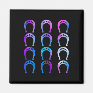 Horsescute Ss Cute Sss Horse Riding Equestrian Hor Magnet