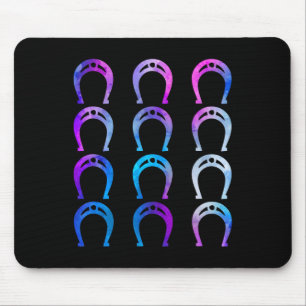 Horsescute Ss Cute Sss Horse Riding Equestrian Hor Mouse Mat