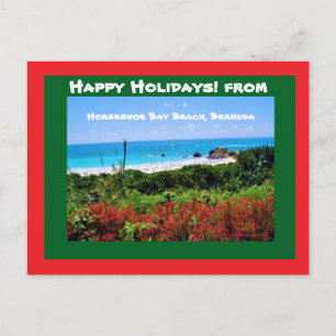 Horseshoe Bay Beach, Bermuda Postcard