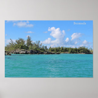 Horseshoe Bay, Bermuda islet Poster