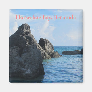 Horseshoe Bay Bermuda Magnet