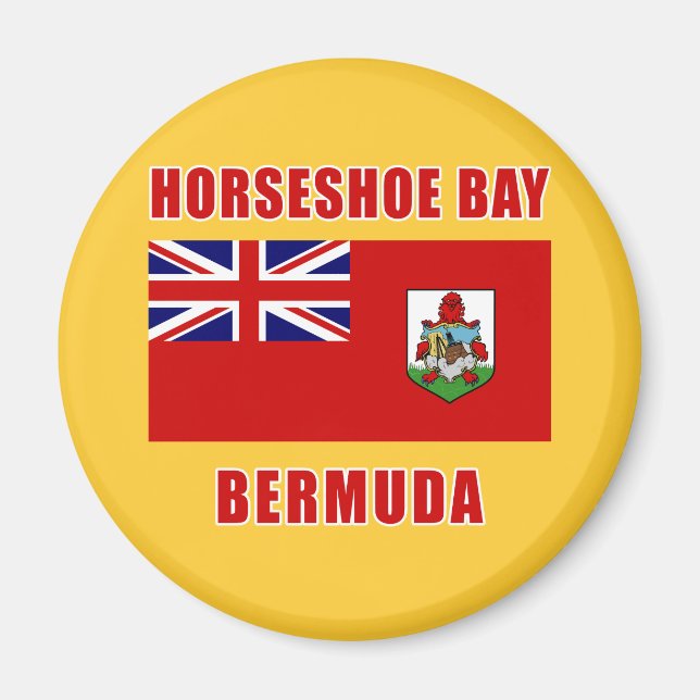 HORSESHOE BAY Bermuda Tshirts, Gifts Magnet (Front)