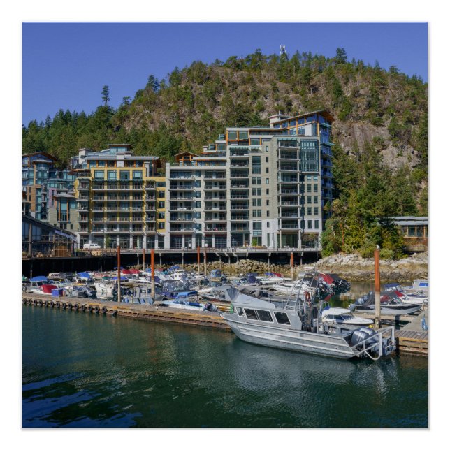 Horseshoe Bay Vista Poster (Front)