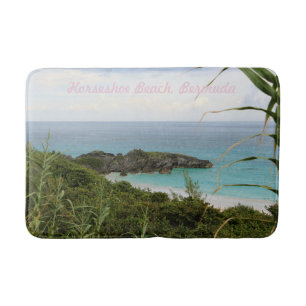Horseshoe Beach, Bermuda bath mat