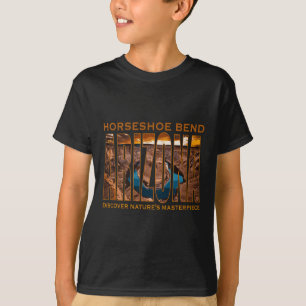 Horseshoe Bend Arizona Desert Hiking Rv Travel Fam T-Shirt
