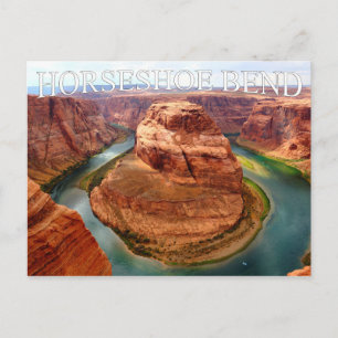 Horseshoe Bend Arizona Glen Canyon Postcard