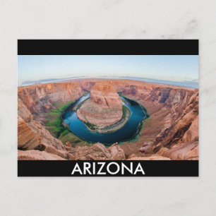 horseshoe bend arizona postcard