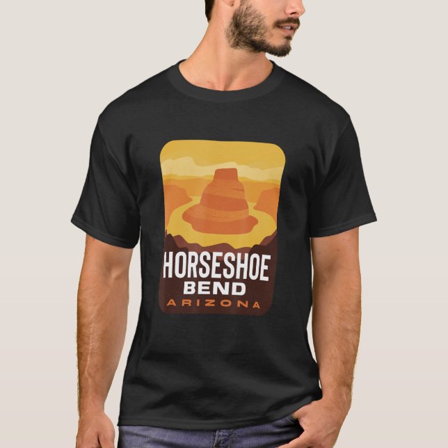Horseshoe Bend Arizona T-Shirt (Front)