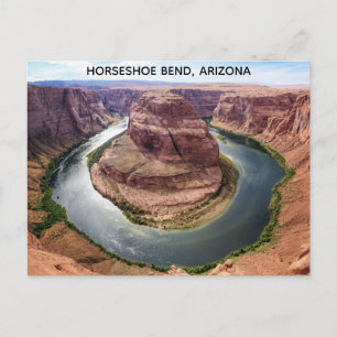 Horseshoe Bend Arizona Travel Photo Postcard