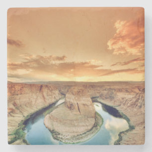 Horseshoe Bend Caynon Stone Coaster