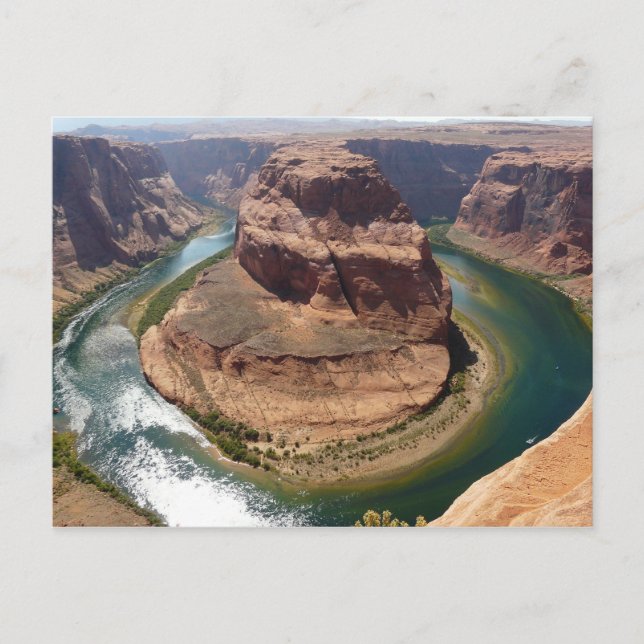 Horseshoe Bend in Page, Arizona Postcard (Front)
