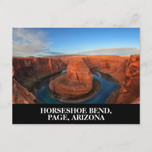 Horseshoe Bend in Page, Arizona Southwest US Postcard