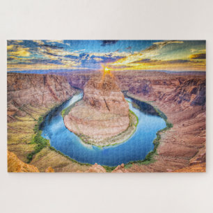 Horseshoe Bend, Page, Arizona, USA Jigsaw Puzzle