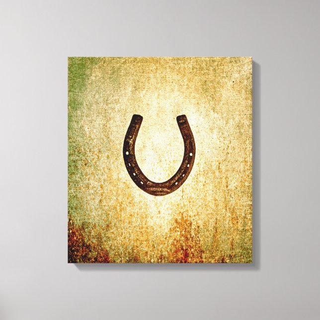 Horseshoe Canvas Print (Front)