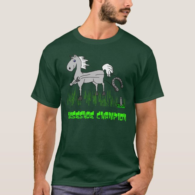 horseshoe champion T-Shirt (Front)