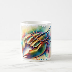 Horseshoe Crab 231024AREF145 - Watercolor Coffee Mug