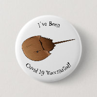 Horseshoe crab cartoon illustration