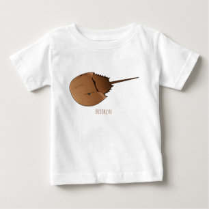 Horseshoe crab cartoon illustration baby T-Shirt