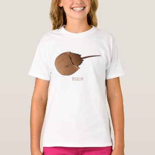 Horseshoe crab cartoon illustration  T-Shirt
