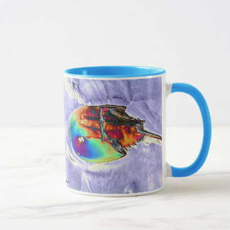 Horseshoe Crab Foil Design Mug