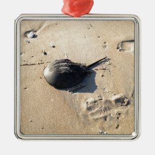 horseshoe crab metal tree decoration