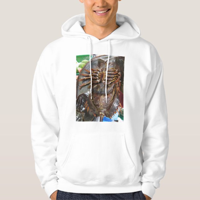 Horseshoe Crab ... Thai Asian Street Food Hoodie (Front)