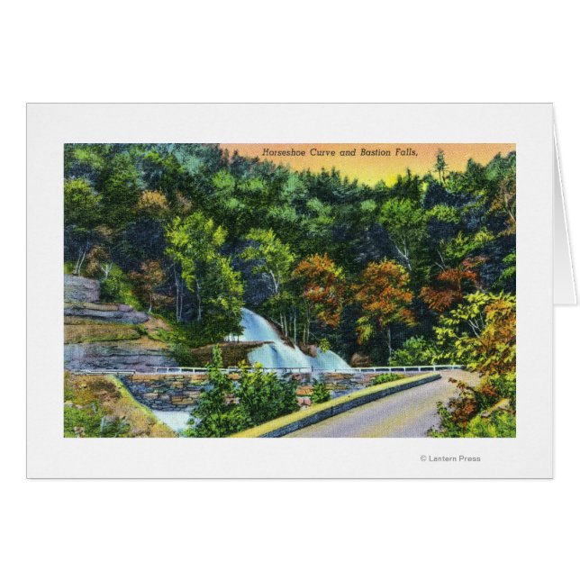 Horseshoe Curve View of Bastion Falls (Front Horizontal)