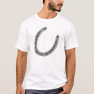 Horseshoe Decorated with Hearts T-Shirt