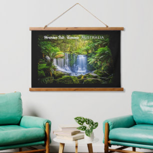 Horseshoe Falls Australia Custom Text Hanging Tapestry