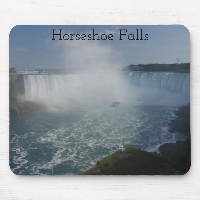 Horseshoe Falls in Niagara Falls Mouse Mat (Front)