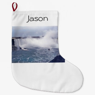 Horseshoe Falls Large Christmas Stocking