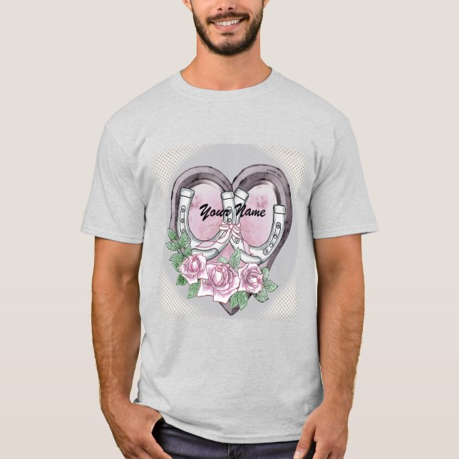 Horseshoe Hearts t-shirts (Front)