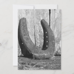 horseshoe invitation