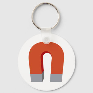Horseshoe Magnet Key Ring