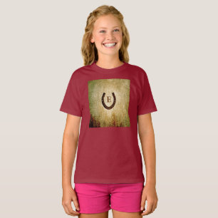 Horseshoe Monogram Personalised Initial T-Shirt
