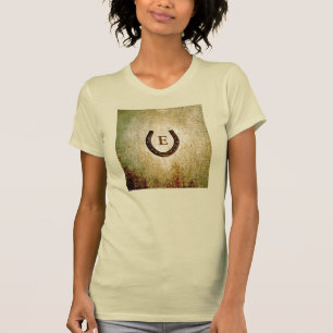 Horseshoe Monogrammed Personalised T-Shirt