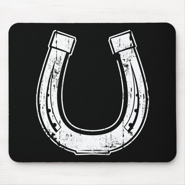 horseshoe mouse mat (Front)