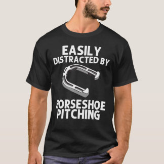 Horseshoe Pitching Men Women Horseshoe Pitchers T-Shirt