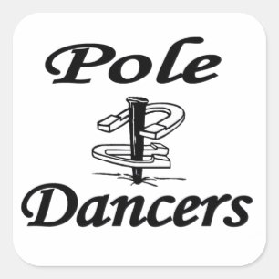 HorseShoe Pole Dancers Stickers