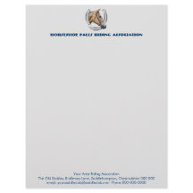 Horseshoe portrait riding club