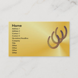 Horseshoe Profile Card