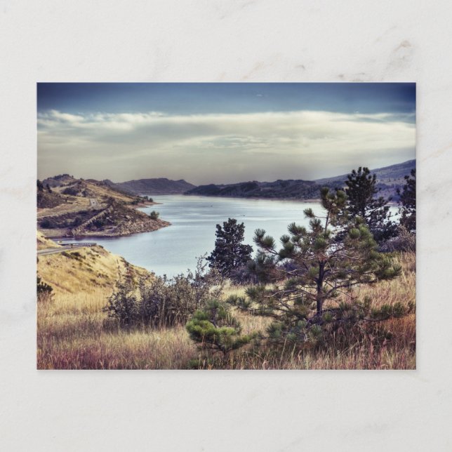 Horseshoe Reservoir Colorado Postcard (Front)