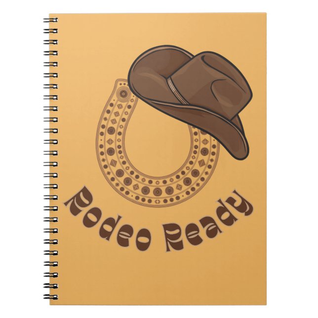 Horseshoe Rodeo Ready Notebook (Front)