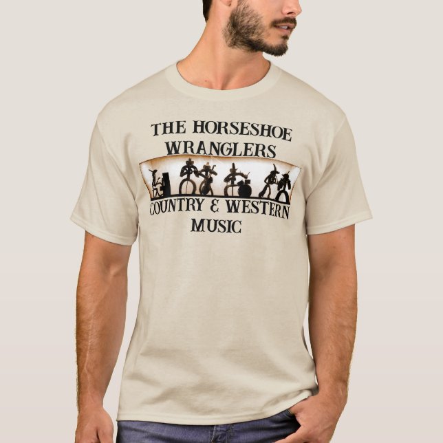 Horseshoe Wranglers T-Shirt (Front)