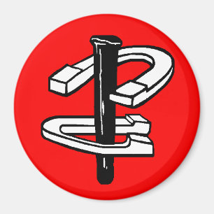 HorseShoes  3" Magnet
