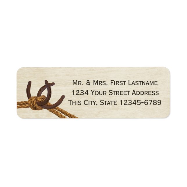 Horseshoes and Rope Knot (Front)