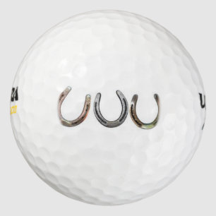 Horseshoes Golf Ball